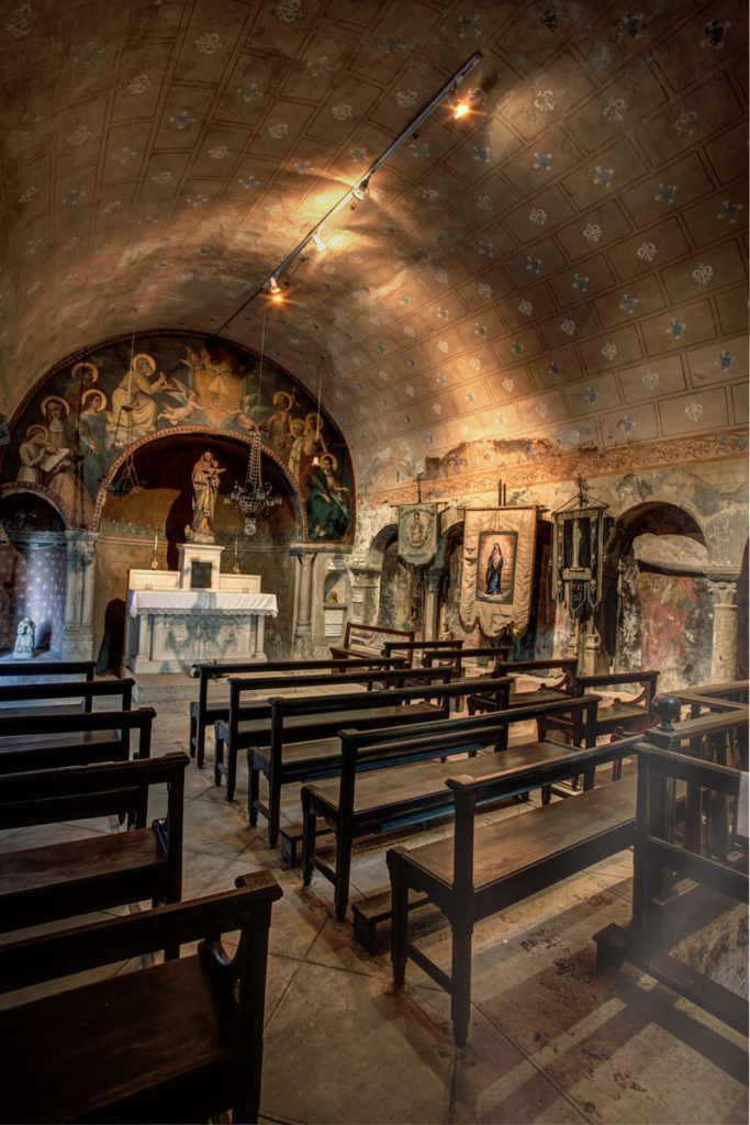 La Balme les Grottes - la chapelle des grottes