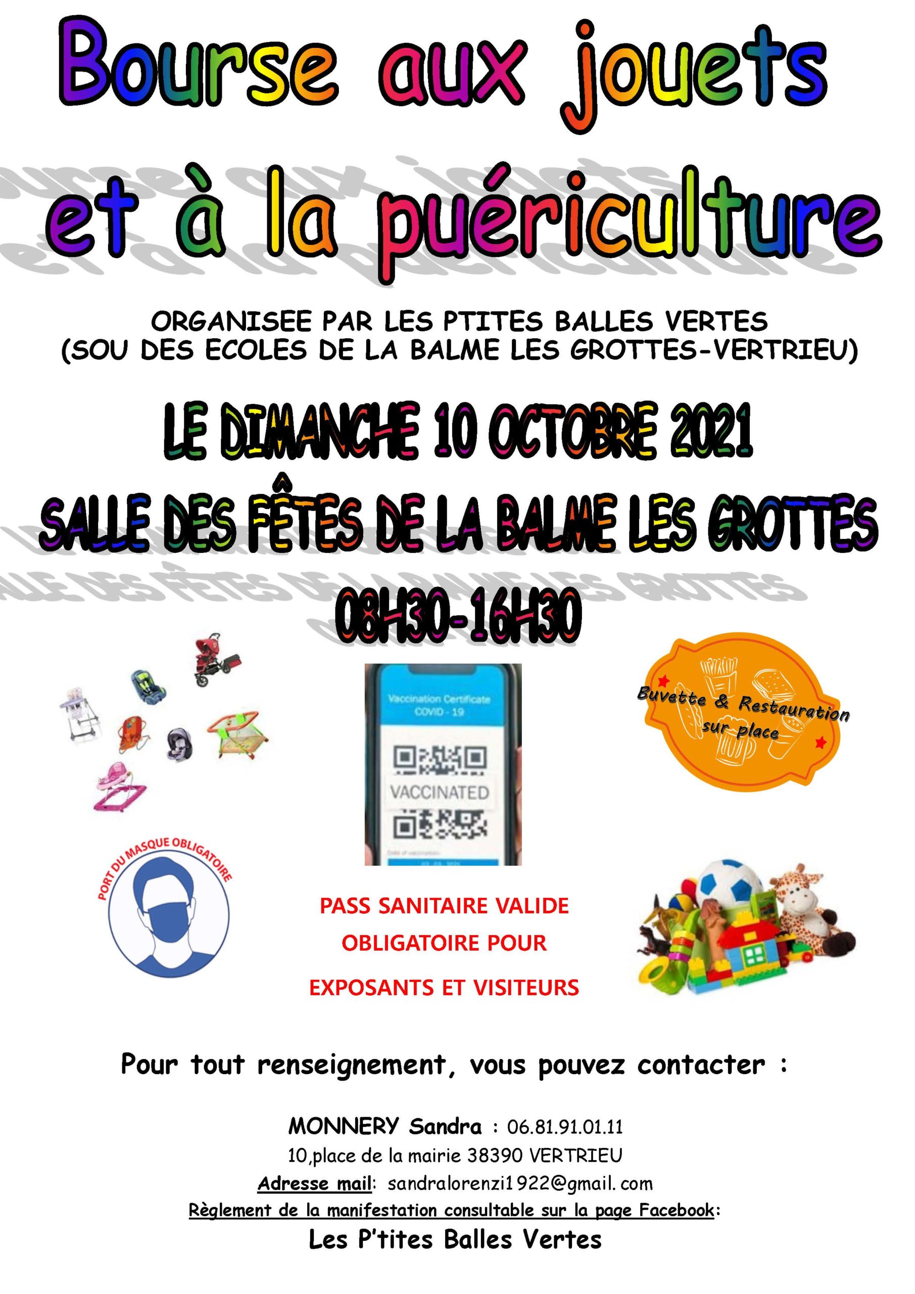 bourse jouets et puericulture