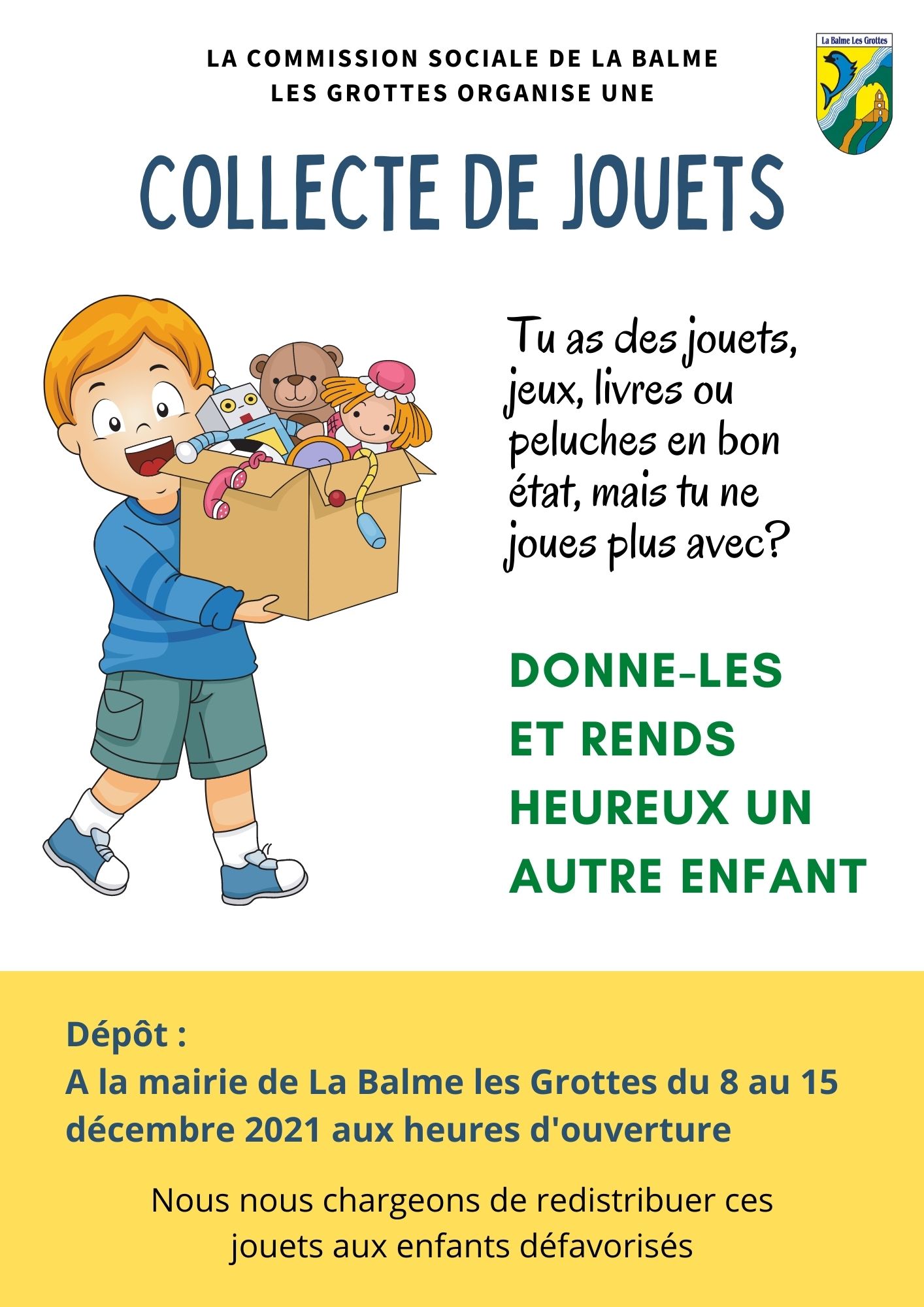 Lire la suite à propos de l’article Collecte de jouets