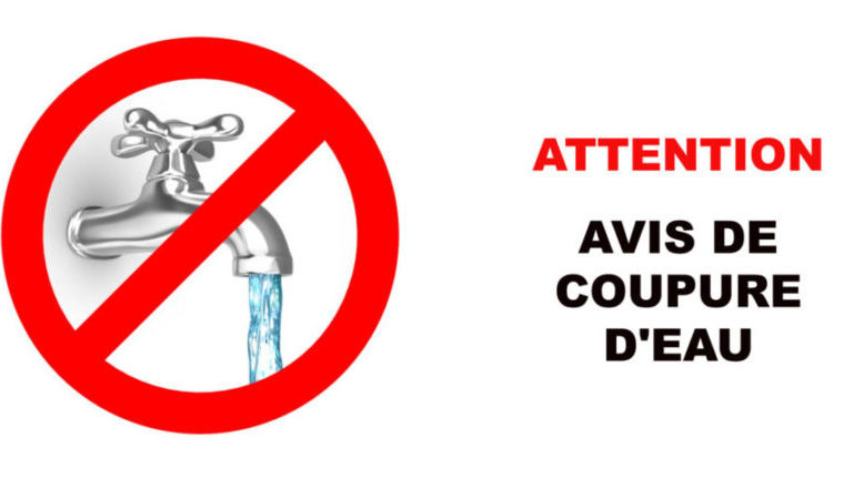 Lire la suite à propos de l’article Risques de coupure d’eau ce jeudi 5 mai