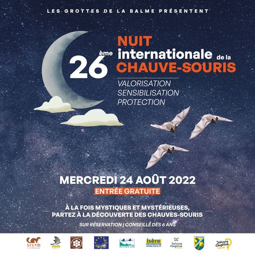 You are currently viewing La Nuit internationale de la Chauve-souris revient aux Grottes.