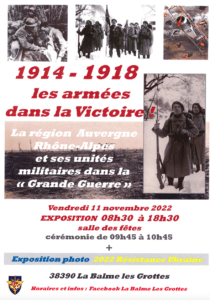 Lire la suite à propos de l’article Exposition 14 – 18 : les armées de la grande guerre