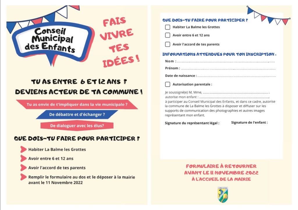 Conseil Municipal des Enfants