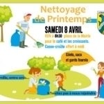 Nettoyage de printemps: ce sera le 8 avril !
