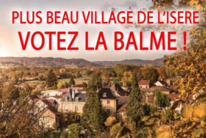 Lire la suite à propos de l’article Plus beau village de l’Isère: votez La Balme !