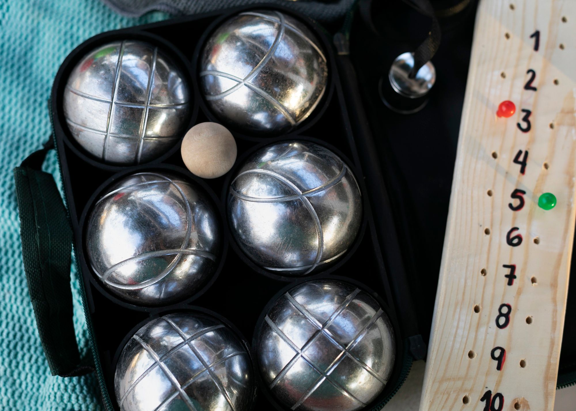 Concours de pétanque