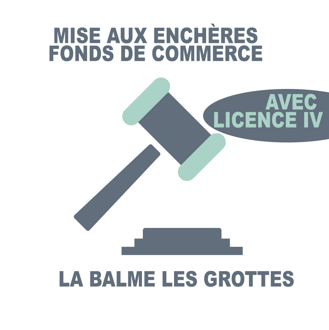 Vente aux enchères publiques d’un fonds de commerce