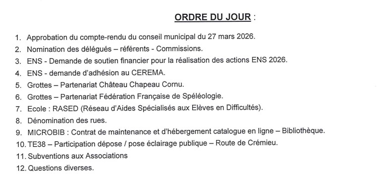 Mairie de La Balme les Grottes