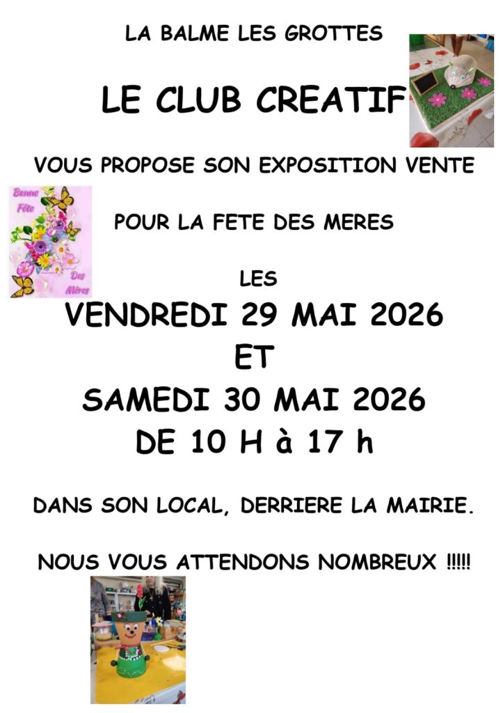 Exposition du Club Créatif